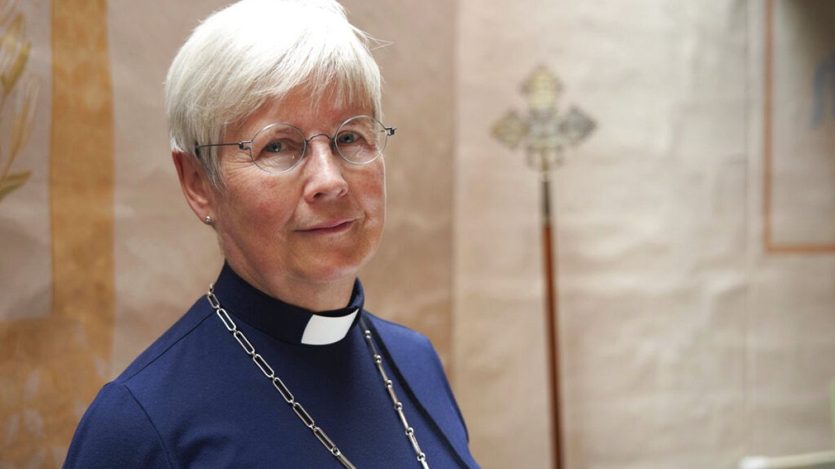 Cristina Grenholm tiszteletes, a svéd teológia rektora és az egyházi tanács titkára