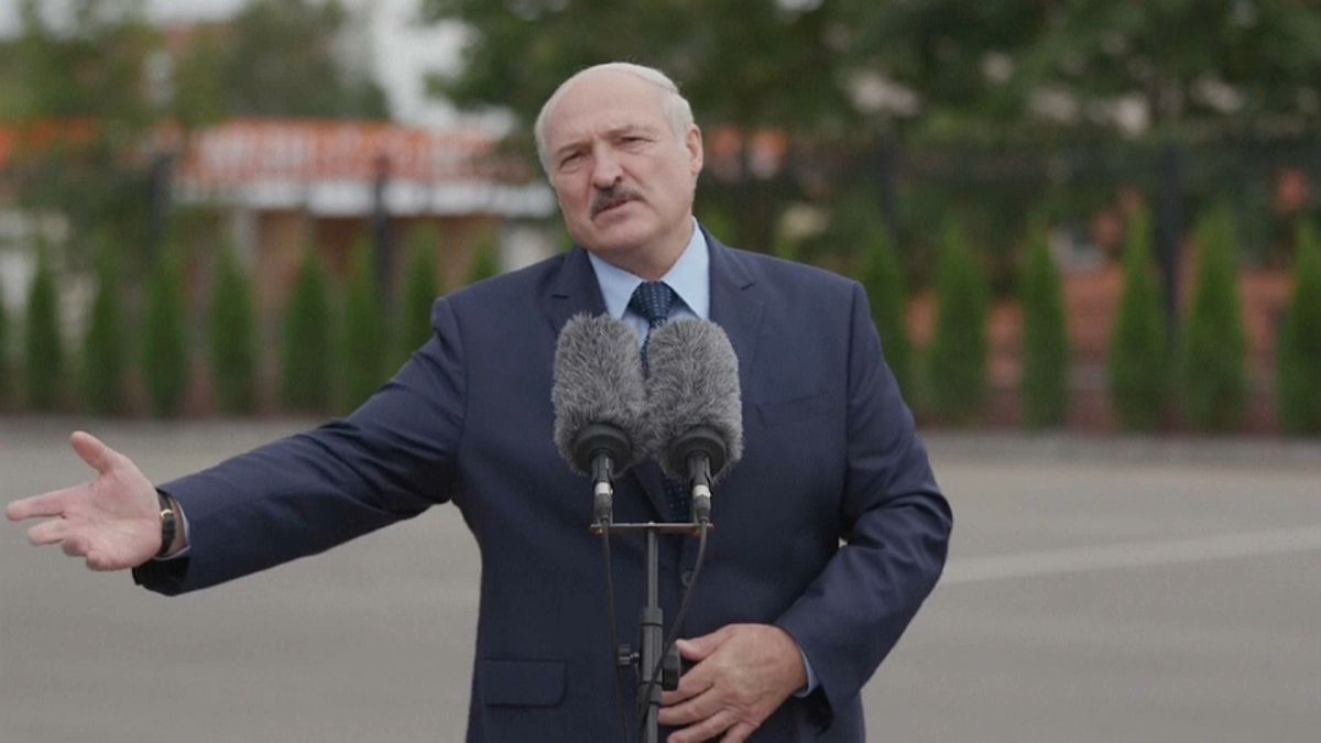 Lukashenko sigue culpando a Occidente mientras las manifestaciones se suceden en Bielorrusia