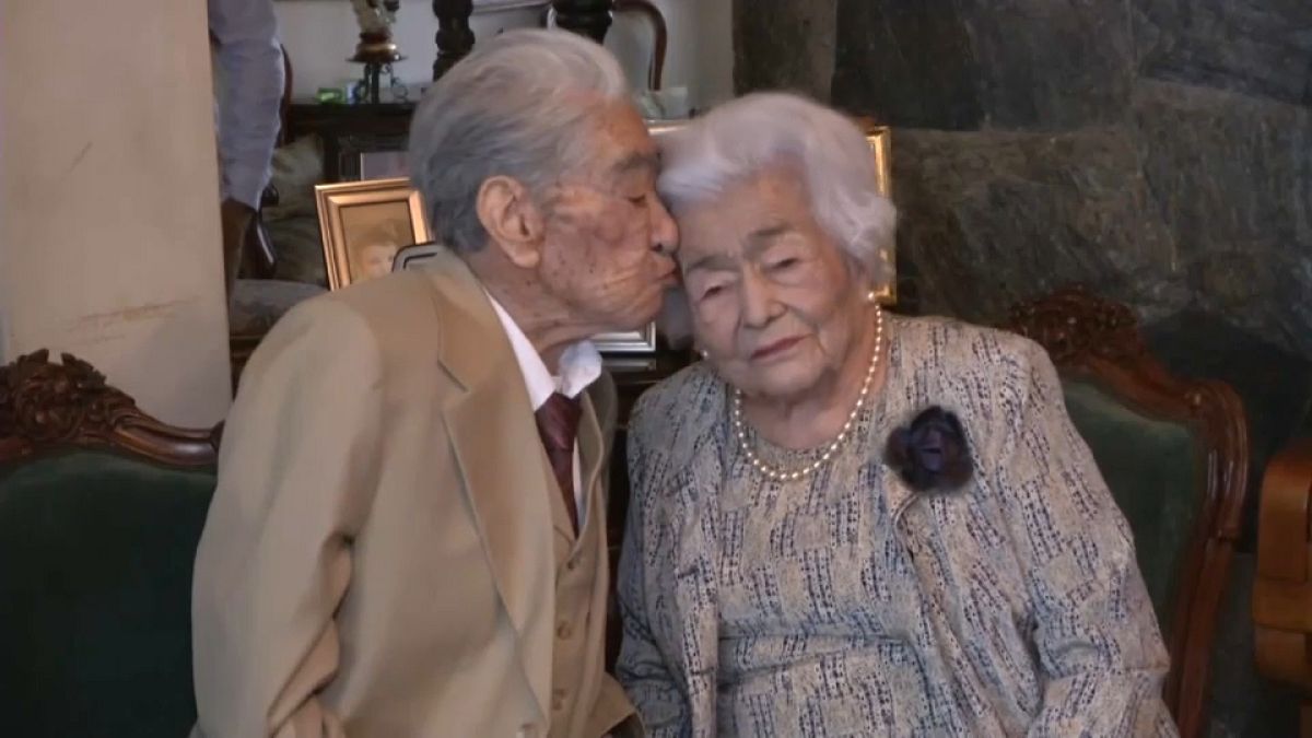 "Bodas de Guinness": O casal mais velho do mundo