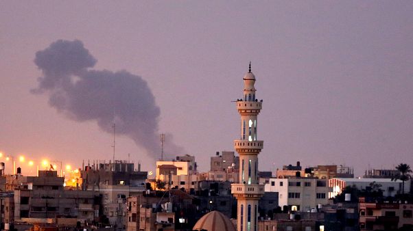 İsrail, Hamas'a ait bazı noktaları vurdu İsrail, Hamas'a ait bazı noktaları vurdu