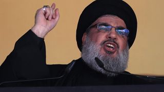 أمين عام حزب الله حسن نصر الله 