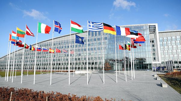Brüksel'deki NATO karargahı Brüksel'deki NATO karargahı