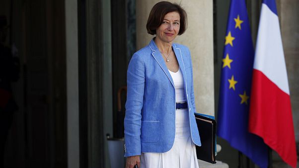 Η υπουργός Άμυνας της Γαλλίας, Φλοράνς Παρλί Η υπουργός Άμυνας της Γαλλίας, Φλοράνς Παρλί