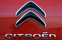 A Citroen logo, of PSA Group