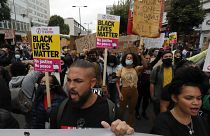 Londra, la marcia anti razzismo e contro la violenza della Polizia