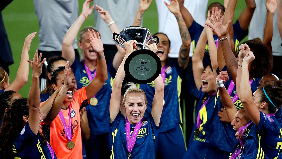 UEFA Kadınlar Şampiyonlar Ligi şampiyonu Olympique Lyon