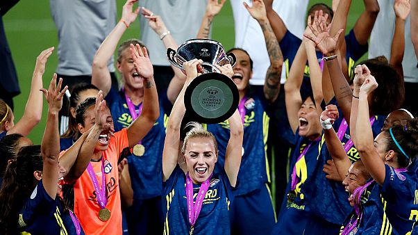 UEFA Kadınlar Şampiyonlar Ligi şampiyonu Olympique Lyon UEFA Kadınlar Şampiyonlar Ligi şampiyonu Olympique Lyon