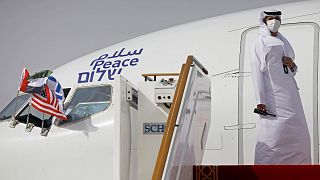 پرواز نخستین هواپیما از اسرائیل به امارات