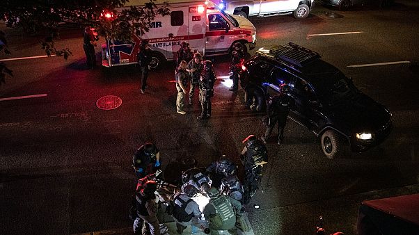 قتيل بالرصاص خلال المظاهرات المنددة بالعنصرية في بورتلاند قتيل بالرصاص خلال المظاهرات المنددة بالعنصرية في بورتلاند