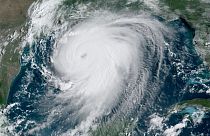 تصویر ماهواره‌ای از طوفان لورا