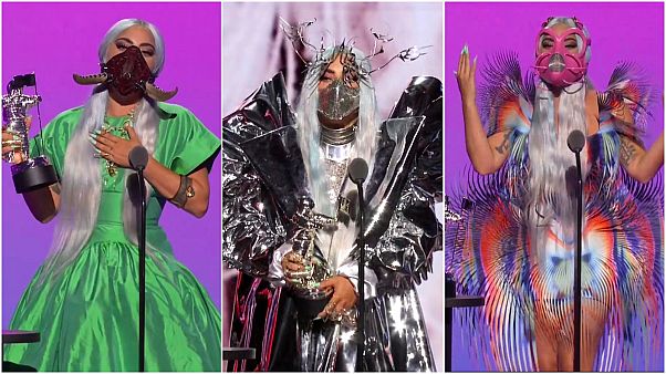 Lady Gaga 'arrasa' nos prémios MTV Lady Gaga 'arrasa' nos prémios MTV