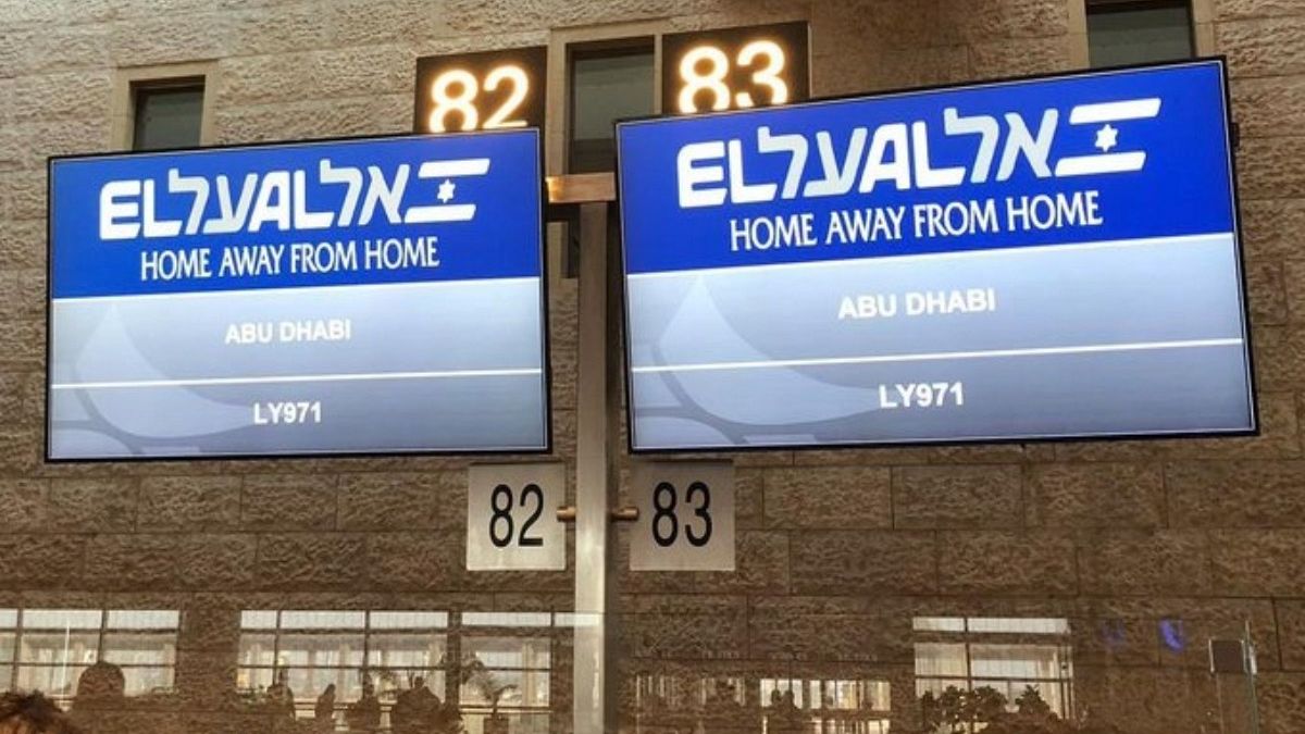 Η πρώτη επίσημη ισραηλινή πτήση προς τα ΗΑΕ