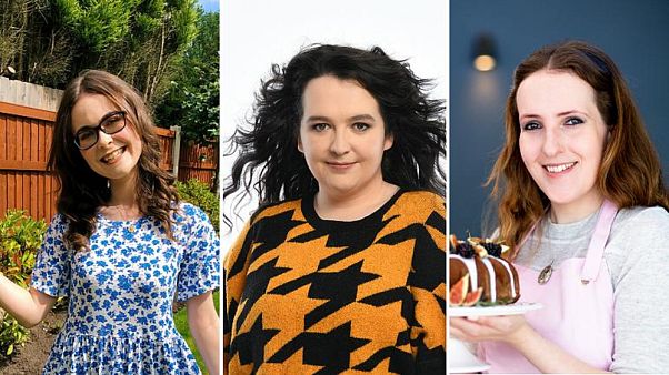 De gauche à droite : Emily Bashforth, Ashley Storrie, Sisley White De gauche à droite : Emily Bashforth, Ashley Storrie, Sisley White