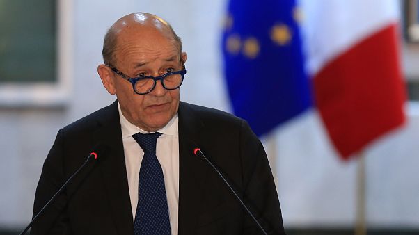 Fransa Dışişleri Bakanı Jean-Yves Le Drian Fransa Dışişleri Bakanı Jean-Yves Le Drian