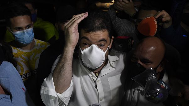 Roberto Marrero, jefe de despacho y mano derecha de Juan Guaidó, sale del Helicoide Roberto Marrero, jefe de despacho y mano derecha de Juan Guaidó, sale del Helicoide