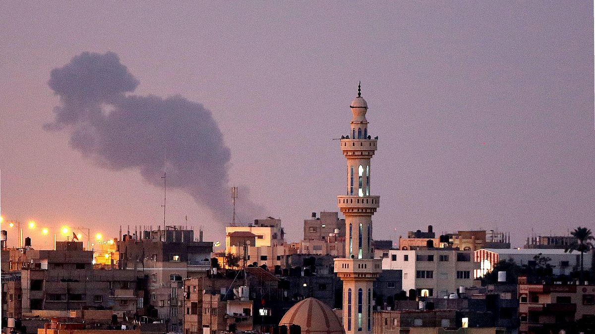 İsrail'den Gazze'ye hava saldırısı / Arşiv