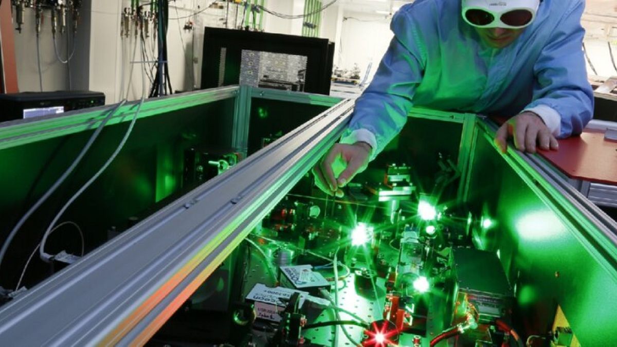 When finished, the laser could be the largest in the world. 