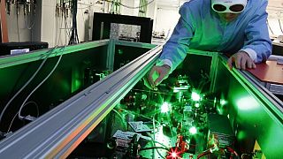 When finished, the laser could be the largest in the world. 