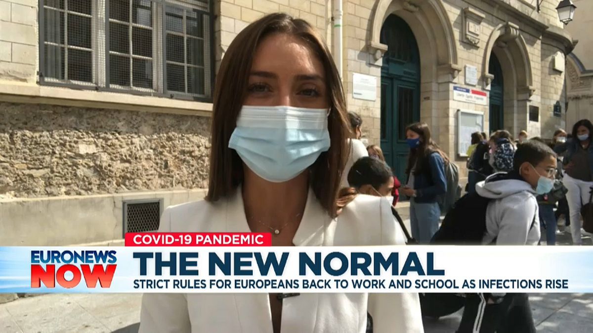 Euronews international correspondent Anelise Borges reports from outside a school in Paris.