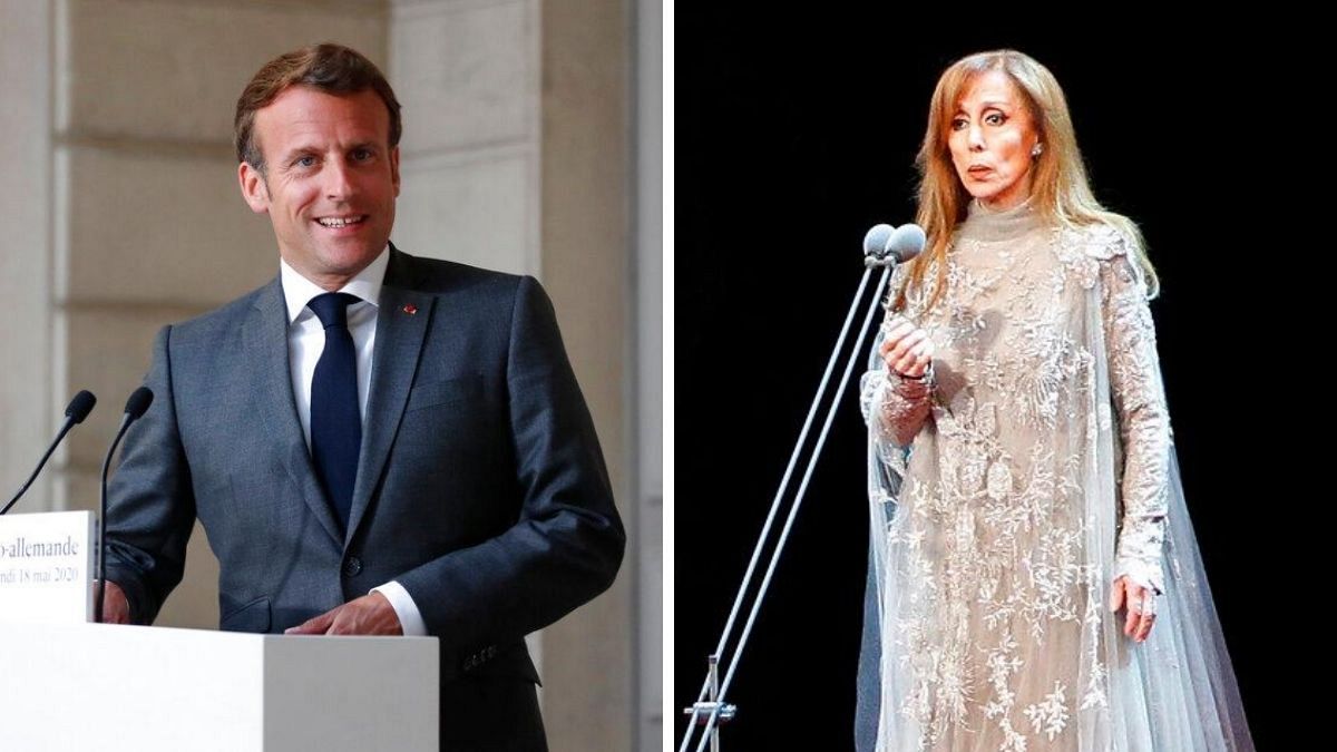 فیروز، خواننده لبنانی و رئیس‌جمهوری فرانسه