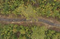 The path will allow people to more easily visit the famous Voskhod-2 spacecraft landing site