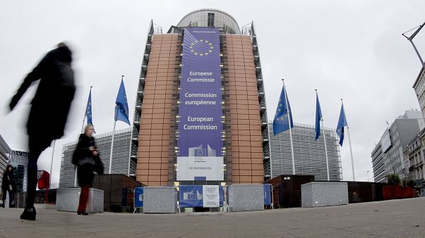 Az Európai Bizottság épülete Brüsszelben Az Európai Bizottság épülete Brüsszelben