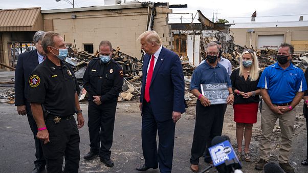 Başkan Trump Kenosha ziyareti Başkan Trump Kenosha ziyareti