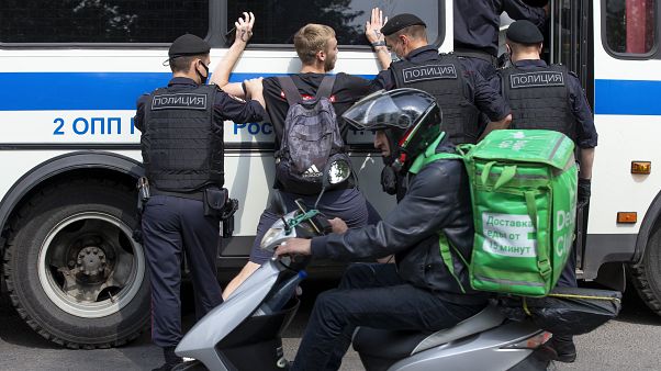 На акции в поддержу Ивана Сафронова На акции в поддержу Ивана Сафронова