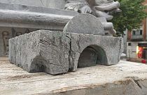 The box said to be containing Pierre David's heart.