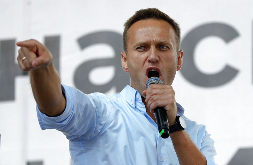 Alekszej Navalnij 2019. július 20-án Moszkvában