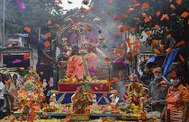 Mumbai: Hindus feiern Ganesh Chaturthi 