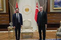 AİHM Başkanı Robert Spano, Cumhurbaşkanı Erdoğan ile bir araya geldi.