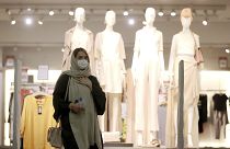 Frau in der iranischen Hauptstadt Teheran