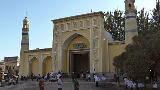 Kaşgar'da bulunan bir cami