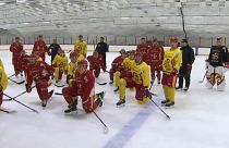 Gewalt in Belarus: Finnische Eishockeymannschaft bleibt weg