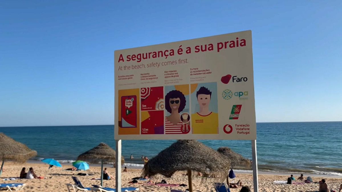 Praia em Faro, Algarve