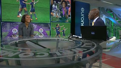 Wendie Renard discusses Lyon's record success with Euronews presenter Tokunbo Salako.