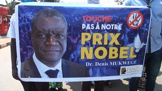 RDC: marche de soutien au Dr Mukwege, prix Nobel menacé de mort