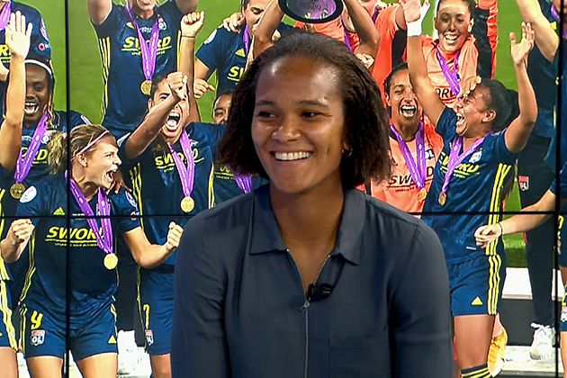 O orgulho da capitã Wendie Renard do Olympique Lyonnais