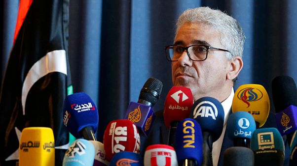 وزير الداخلية الليبي فتحي باشاغا وزير الداخلية الليبي فتحي باشاغا