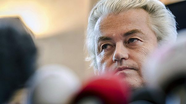 İslam karşıtı Hollandalı siyasi Geert Wilders İslam karşıtı Hollandalı siyasi Geert Wilders