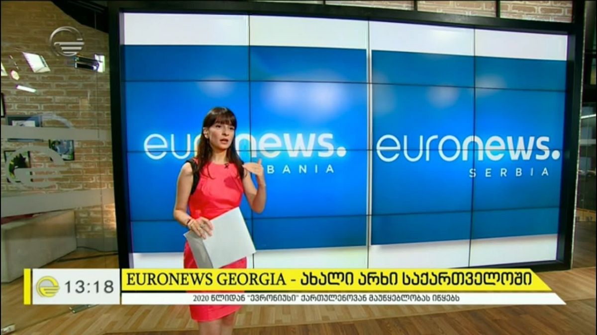 Le trasmissioni del nuovo canale georgiano