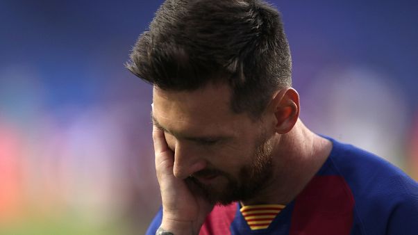 Calcio, Messi annuncia: "Resto al Barcellona" Calcio, Messi annuncia: "Resto al Barcellona"