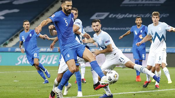 Nations League, Greece v Slovenia Nations League, Greece v Slovenia