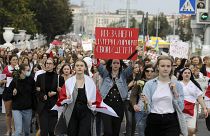 Minsk, manifestazione contro Lukashenko