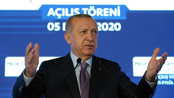 Erdogan on Saturday warned Greece to enter talks over disputed eastern Mediterranean territorial claims or face the consequences. Erdogan on Saturday warned Greece to enter talks over disputed eastern Mediterranean territorial claims or face the consequences.