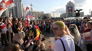 Frauendemo in Minsk am 5.9.2020