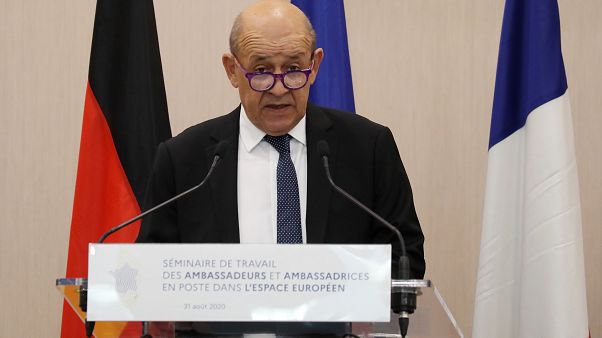 Fransa Dışişleri Bakanı Jean-Yves Le Drian Fransa Dışişleri Bakanı Jean-Yves Le Drian