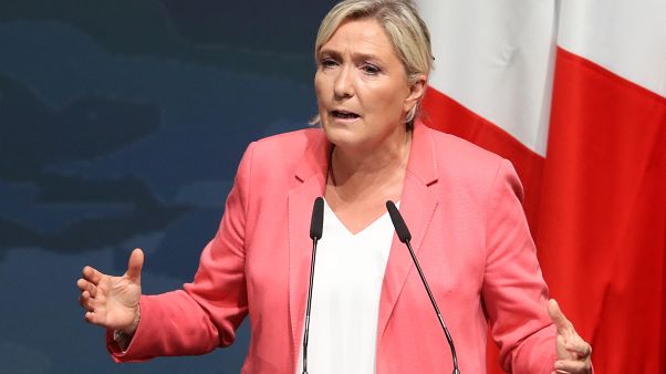 Marine Le Pen à Fréjus le 6 septembre 2020 Marine Le Pen à Fréjus le 6 septembre 2020