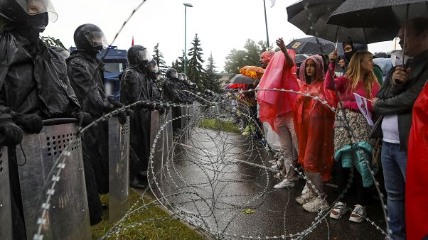 Протест в Минске Протест в Минске